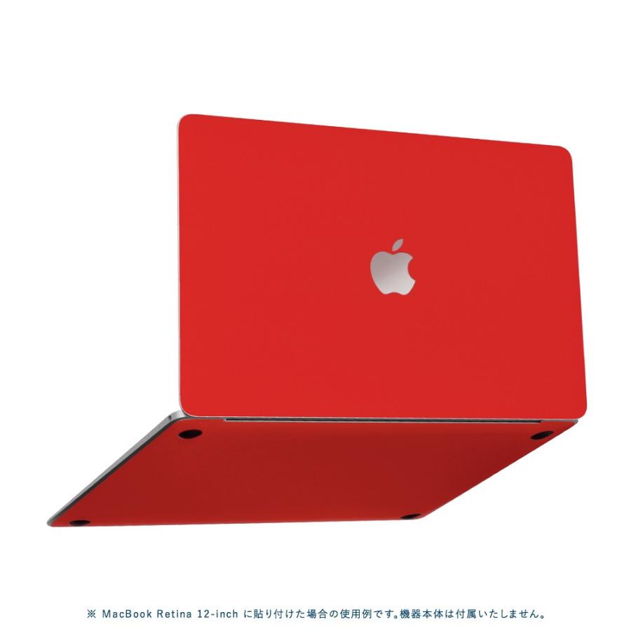 MacBook Pro 15インチ スキンシール ケース カバー フィルム 2019 2018 2017 2016 2015 wraplus レッド 赤 | MacBook Pro | 04