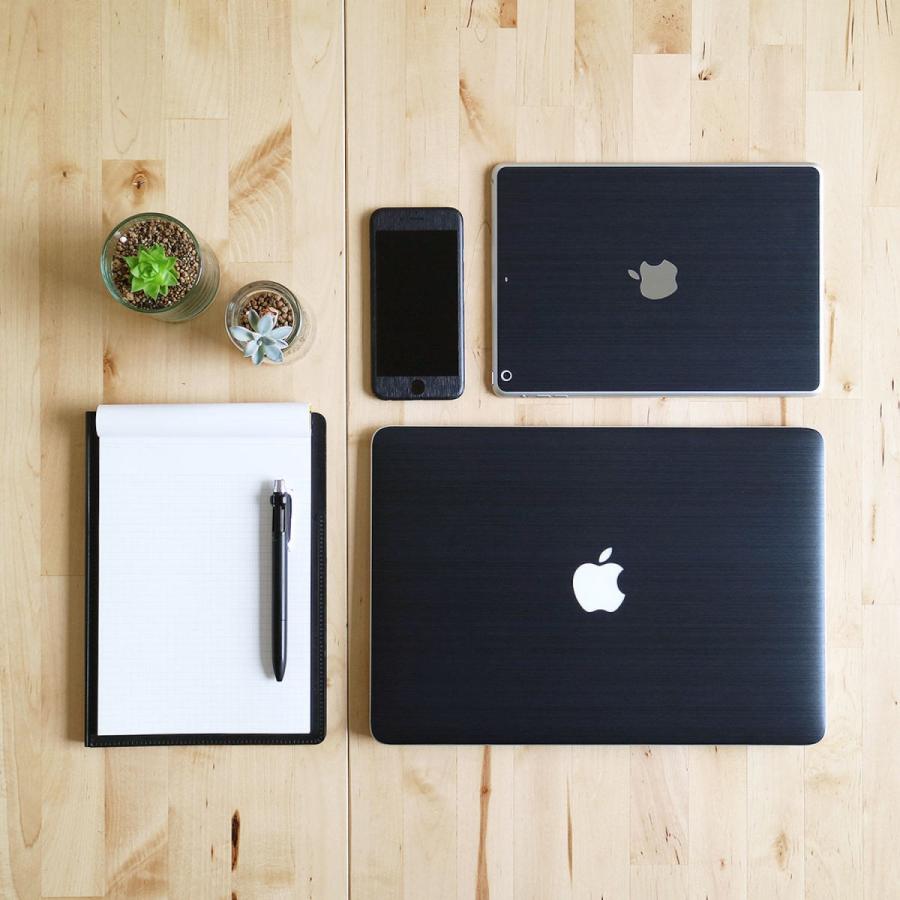 MacBook Pro 15インチ スキンシール ケース カバー フィルム 2019 2018 2017 2016 2015 wraplus ネイビーブラッシュメタル | MacBook Pro | 01