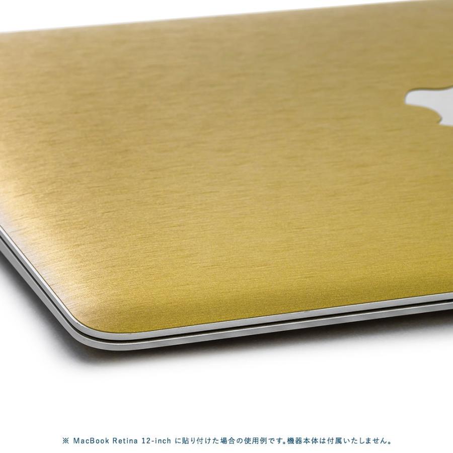 MacBook Pro 15インチ スキンシール ケース カバー フィルム 2019 2018 2017 2016 2015 wraplus ゴールドブラッシュメタル | MacBook Pro | 03