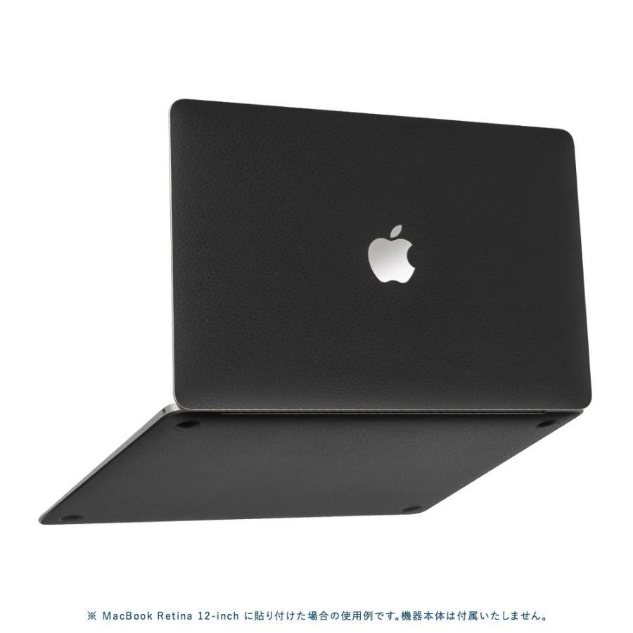MacBook Pro 15インチ スキンシール ケース カバー フィルム 2019 2018 2017 2016 2015 wraplus ブラックレザー | MacBook Pro | 04