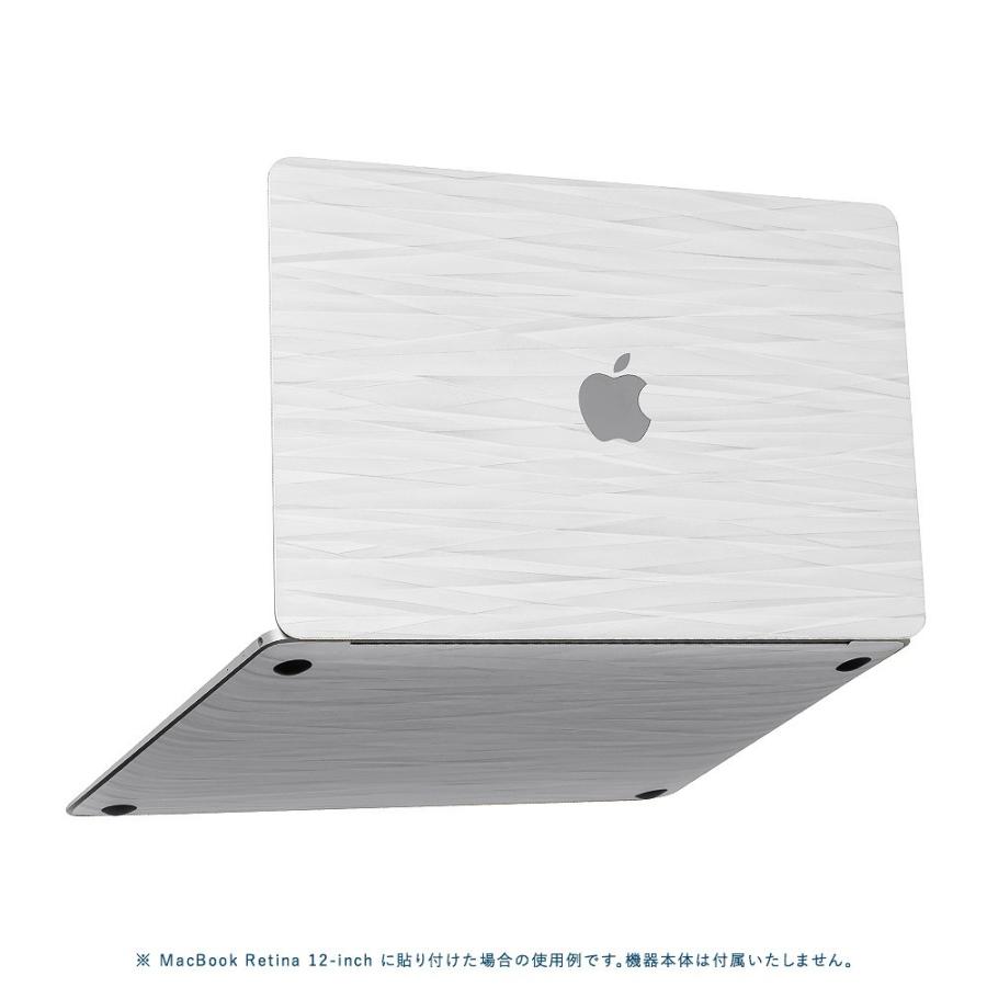 MacBook Pro 15インチ スキンシール ケース カバー フィルム 2019 2018 2017 2016 2015 wraplus ホワイトアブストラクト | MacBook Pro | 04