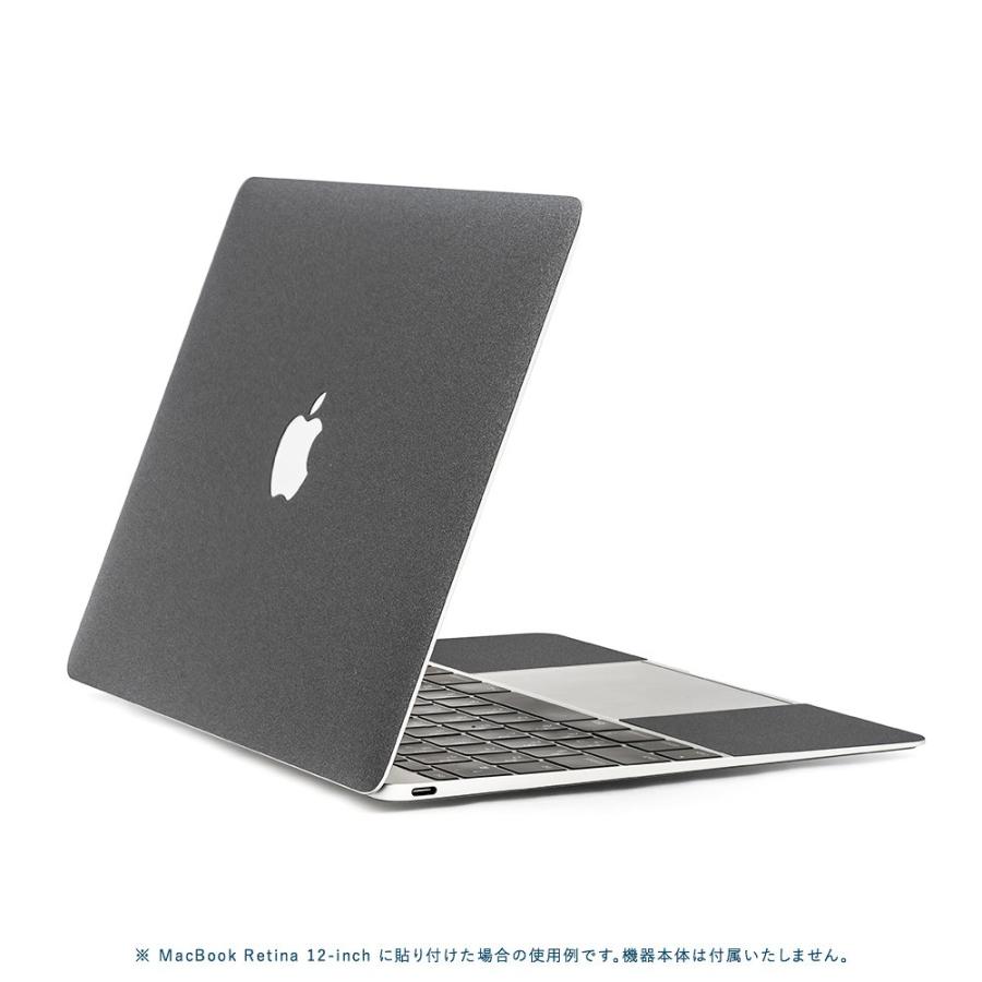 MacBook Retina 12インチ スキンシール ケース カバー フィルム wraplus 選べる34色 ガンメタリック | MacBook Pro | 02