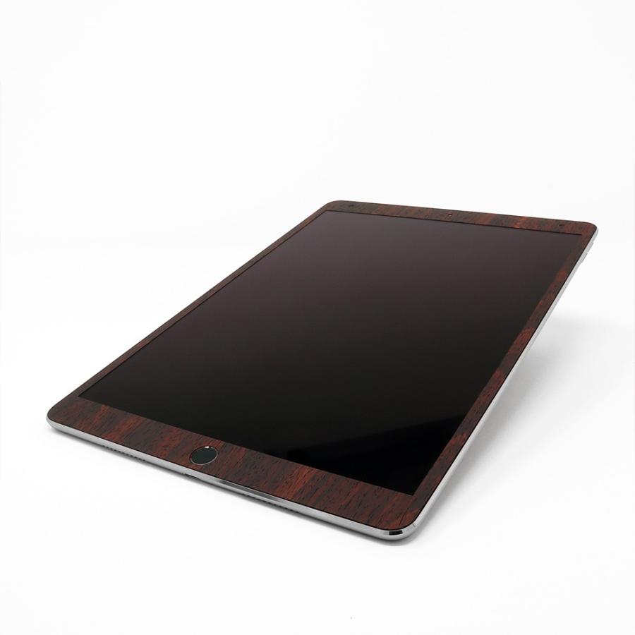 iPad Pro 9.7インチ スキンシール ケース カバー フィルム 背面 wraplus 選べる34色 ローズウッド｜wraplus｜04