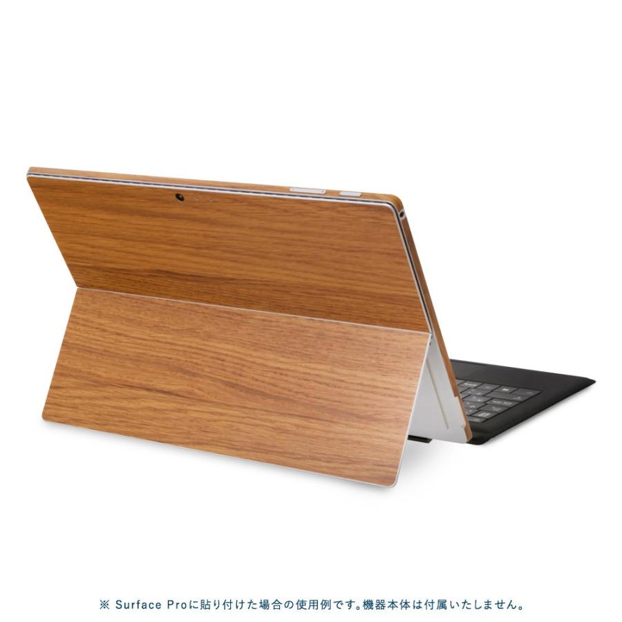 Surface Pro7 / Pro6 / Pro5 / Pro4 スキンシール ケース 背面 wraplus オーク | Surface | 01