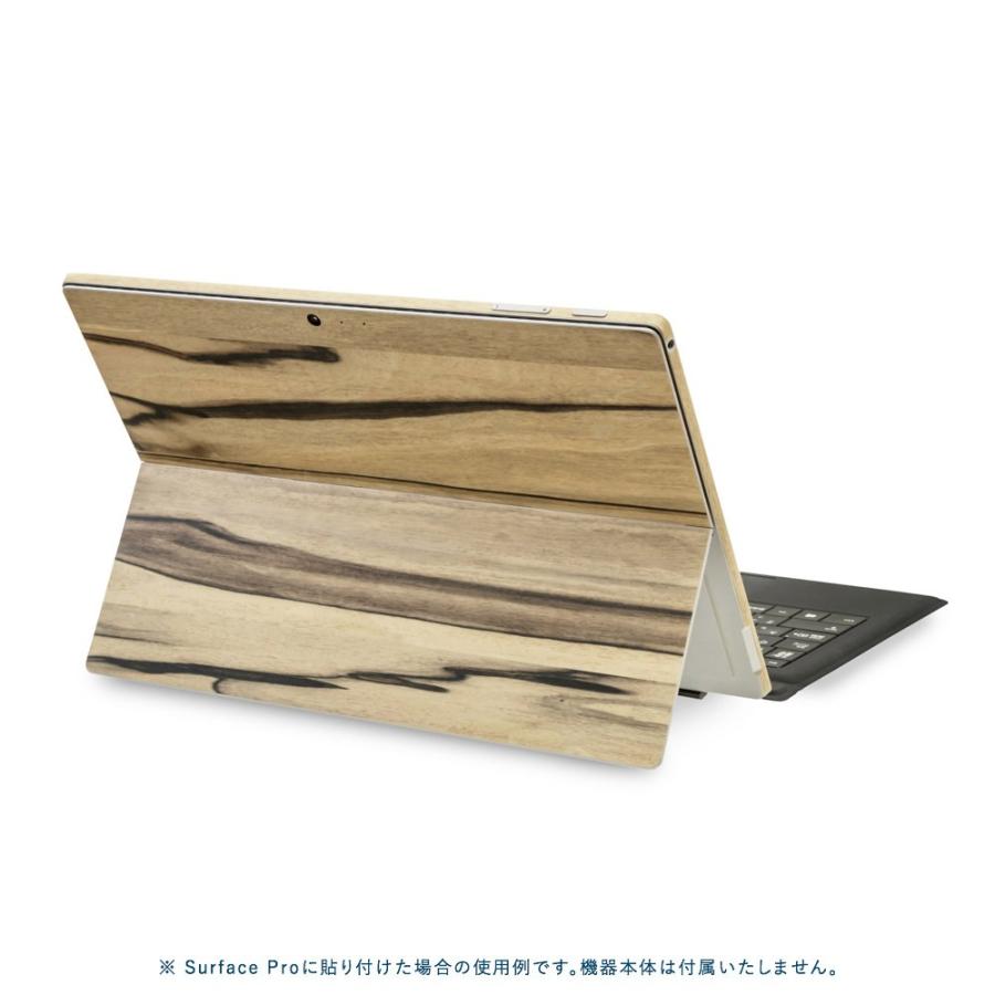 Surface Pro7 / Pro6 / Pro5 / Pro4 スキンシール ケース 背面 wraplus パーシモン | Surface | 01
