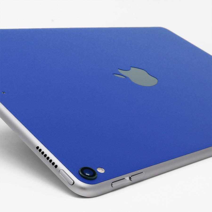 iPad 第9世代 第8世代 第7世代 第6世代 第5世代 スキンシール ケース カバー フィルム 背面 wraplus 選べる34色 ブルー 青 | iPad | 02