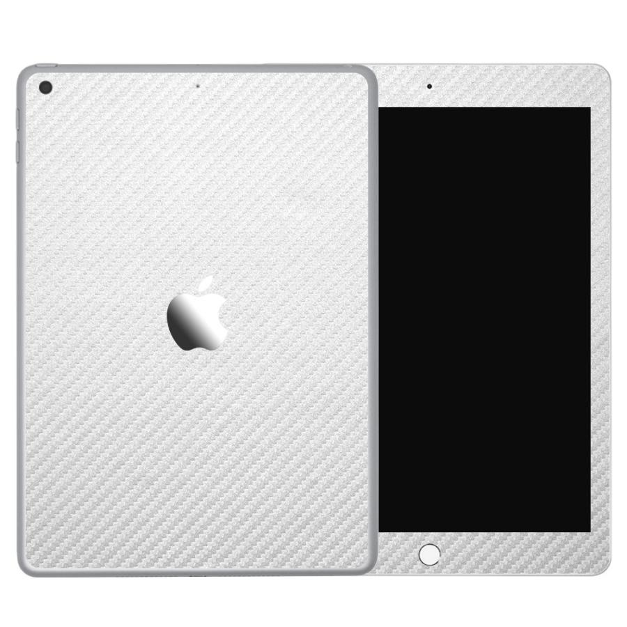 iPad 第9世代 第8世代 第7世代 第6世代 第5世代 スキンシール ケース カバー フィルム 背面 wraplus 選べる34色 シルバーカーボン｜wraplus