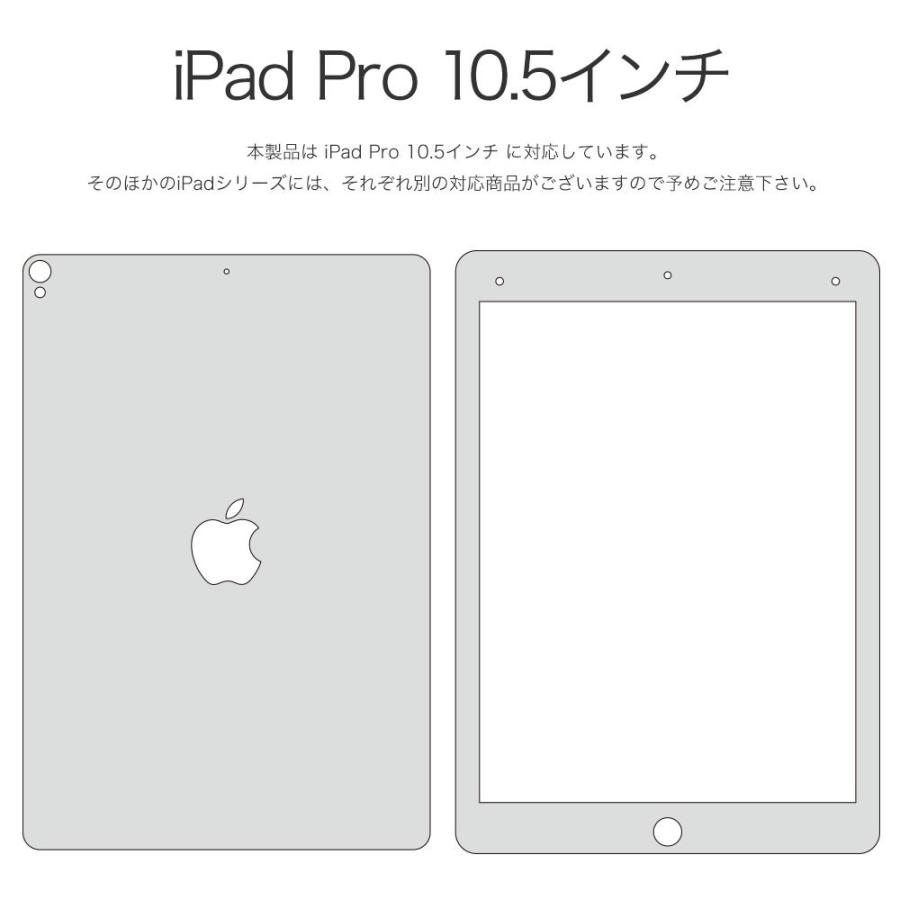 iPad Pro 10.5インチ スキンシール ケース カバー フィルム 背面 wraplus 選べる34色 ゴールドブラッシュメタル | iPad | 04