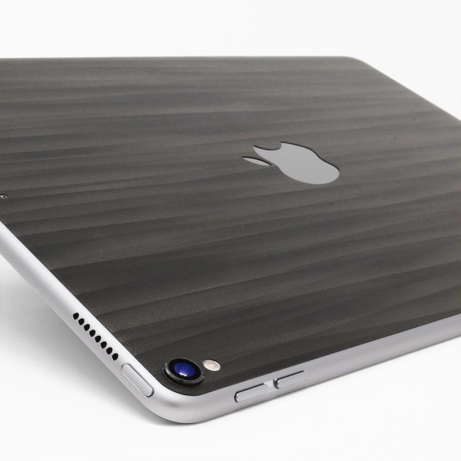 iPad Pro 10.5インチ スキンシール ケース カバー フィルム 背面 wraplus 選べる34色 ブラックアブストラクト | iPad | 02