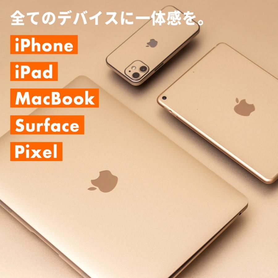 iPad Air スキンシール iPad Pro 11インチ 13インチ スキンシール iPad mini フィルム ケース カバー 背面 保護 M5 M4 M3 M2 wraplus ゴールド | iPad | 01