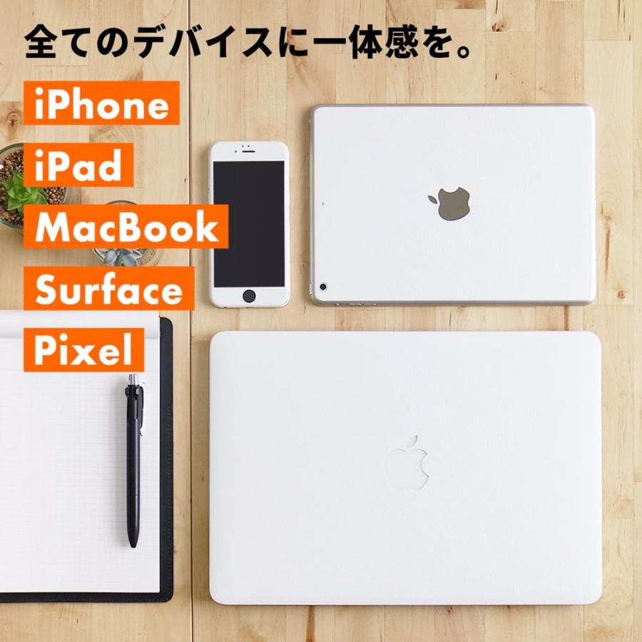 iPhone17 スキンシール iPhone17 Pro スキンシール iPhone16 Pro Max Air 16e 15 14 13 12 mini フィルム ケース カバー wraplus ホワイトレザー | Apple | 01
