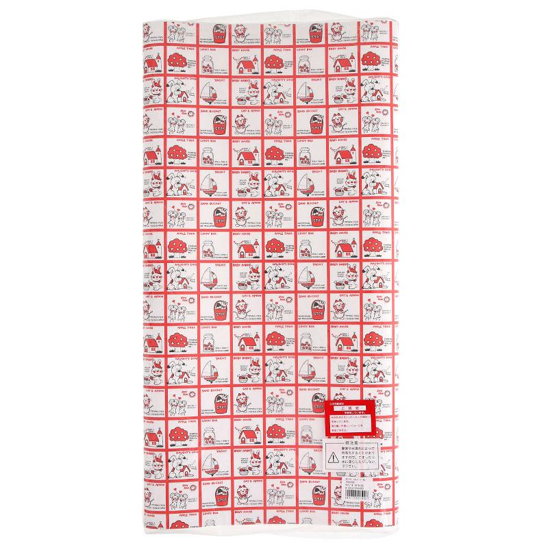 ケース販売HEIKO 包装紙 半才 鹿の子 紫 002335901 1ケース(100枚入×10袋 合計1000枚) 
