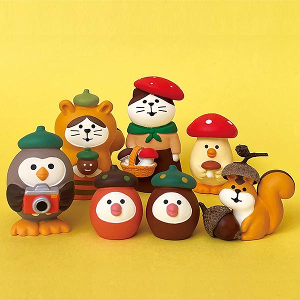 いばら　ガラス細工　コンコンブル ディスプレイ フィギュア DECOLE デコレ concombre コンコンブル