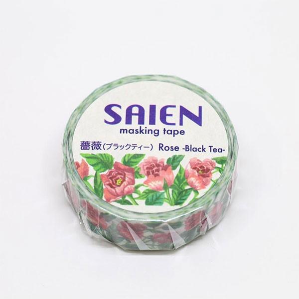 マスキングテープ SAIEN 彩宴 カミイソ産商 作家シリーズ 薔薇