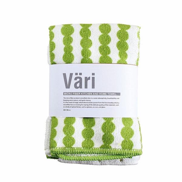 数量限定特価！ キッチン雑貨 SPICE スパイス Vari マイクロタオル 3枚セット ドットグリーン JLLY4019GR｜wrappingclub1｜02