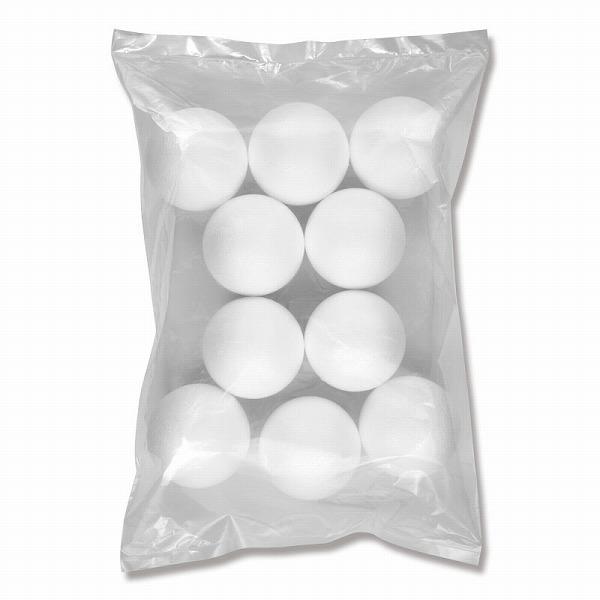 サン フォーム 発泡スチロール オンライン限定商品 素ボール 10個 直径約φ70mm 新作商品