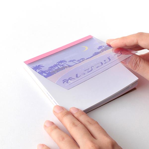 メモパッド・スクエア グリーンフラッシュ GreenFlash レトロノーム