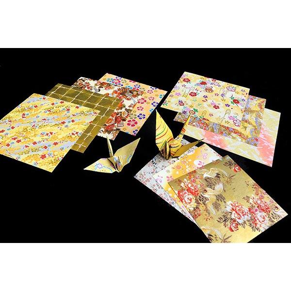 折り紙 千代紙 Yz C 003 ワールドクラフト 山吹 手染友禅千代紙 正規通販 ワールドクラフト