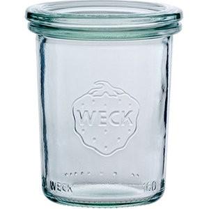 WECK（ウェック） キャニスター ガラス瓶 モールドシェイプ 容量160ml
