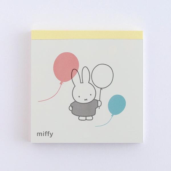 メモパッド グリーンフラッシュ GreenFlash ミッフィー メモパッド・スクエア(balloon) BM385 miffy
