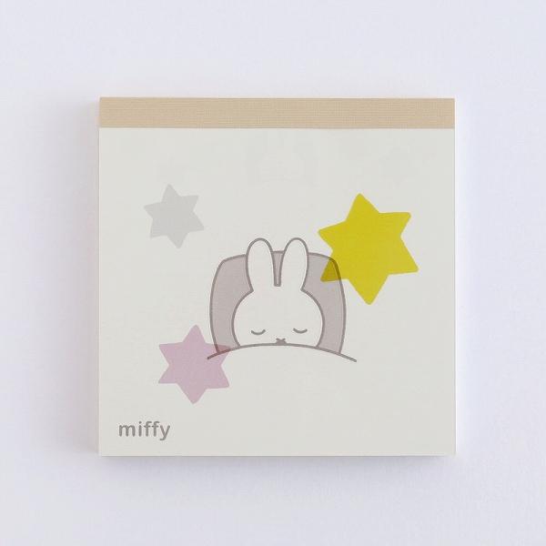 メモパッド グリーンフラッシュ GreenFlash ミッフィー メモパッド・スクエア(good night) BM386 miffy