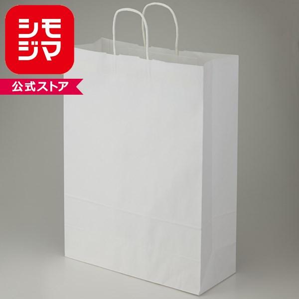 シモジマ 紙袋 25CB 25チャームバッグ カスタムB 晒白無地 