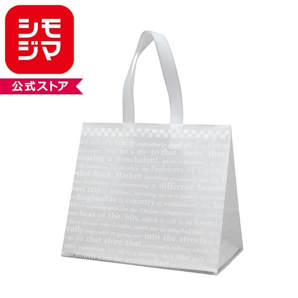 レジ袋 HEIKO 手提げポリ袋 ポリチャームバッグ WMS チェッカー 