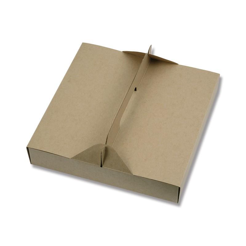 シモジマ 食品箱 ネオクラフト キャリーピザボックス S