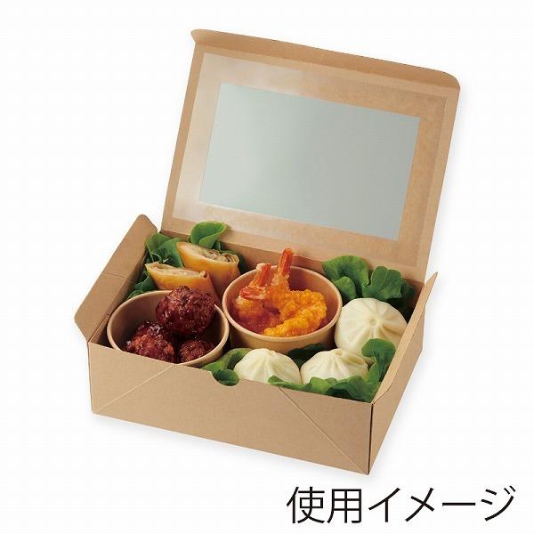 HEIKO 食品容器 ネオクラフトボックス 窓付BOX L 20枚 :4901755659023:シモジマラッピング倶楽部 Yahoo!店 - 通販  - Yahoo!ショッピング