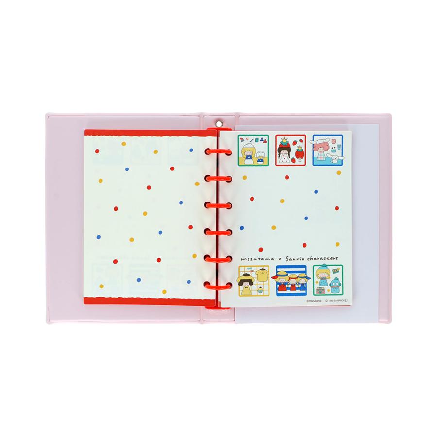 シール帳 サンスター文具 mizutama×サンリオキャラクターズ 第2弾