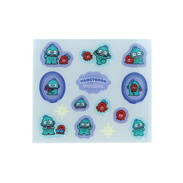 確認用 ハンギョドン シートシール サンスター文具 ハンギョドン ぷっくりシール チェック
