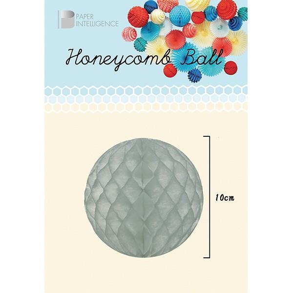 WEB限定カラー 訳あり品送料無料 売り切りSALE Honeycomb Ball ハニカムボール ペーパーインテリジェンス 10cm ライトグレー amancara.com amancara.com