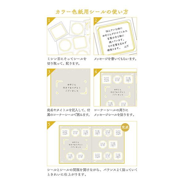 MIDORI(文具) 色紙 寄せ書き midori ミドリ カラー色紙 S 二 MIDORI(文具) 色紙 寄せ書き midori ミドリ カラー色紙 S 二
