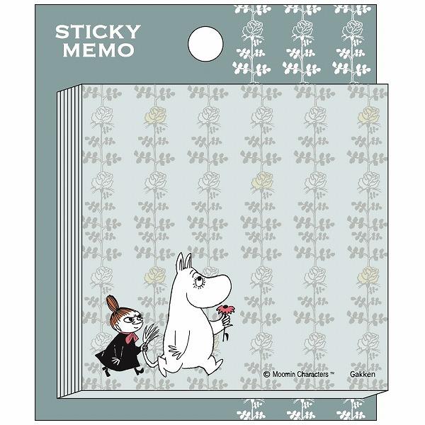 付箋 人気商品 Gakken Sta Ful 学研ステイフル Bm ムーミン グリーン スクエア付箋