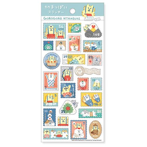 シートシール マインドウェイブ MIND WAVE 切手っぽいステッカー