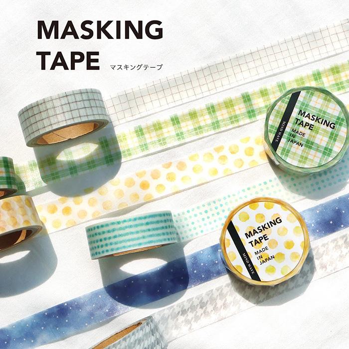 海外マスキングテープ Fセット TF マスキングテープ 24mm×10m エアー柄 (07100293)