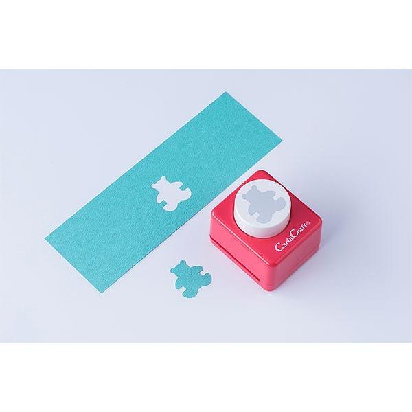 カーラクラフト クラフトパンチ ミドルサイズ CP-2 クマ : シモジマ