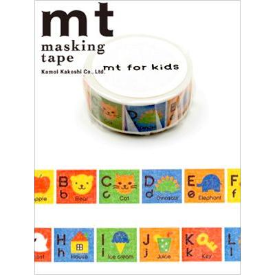 マステ mt マスキングテープ エムティー キッズ 数字 楽器 アルファベット