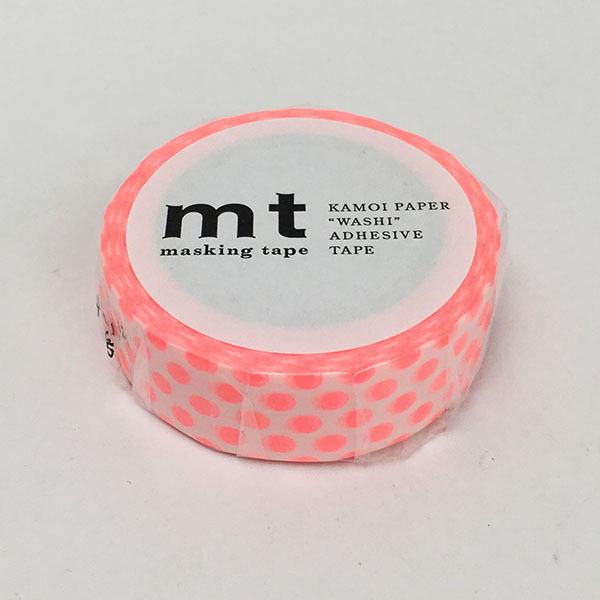 mt マスキングテープ カモ井加工紙 mt1P deco 1巻 ドット