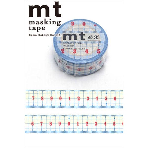 mt（エムティー） マスキングテープ カモ井加工紙 mt ex 1巻 定規