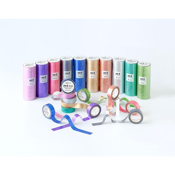mt（エムティー） マスキングテープ カモ井加工紙 mt1P basic 1巻 無地
