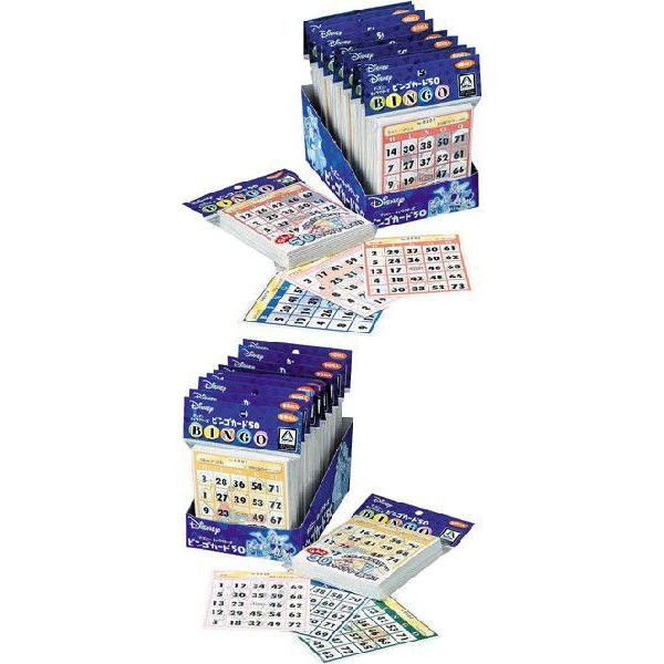 無料発送 売り切りsale パーティーグッズ ディズニーキャラクターズ ビンゴカード50 Wantannas Go Id