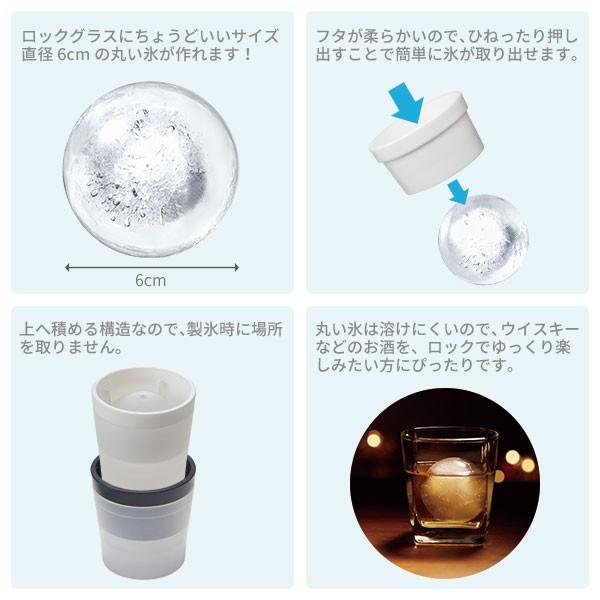 製氷器 アイスボールメーカー 俺の丸氷 ホワイト Stk 06 シモジマラッピング倶楽部 通販 Paypayモール