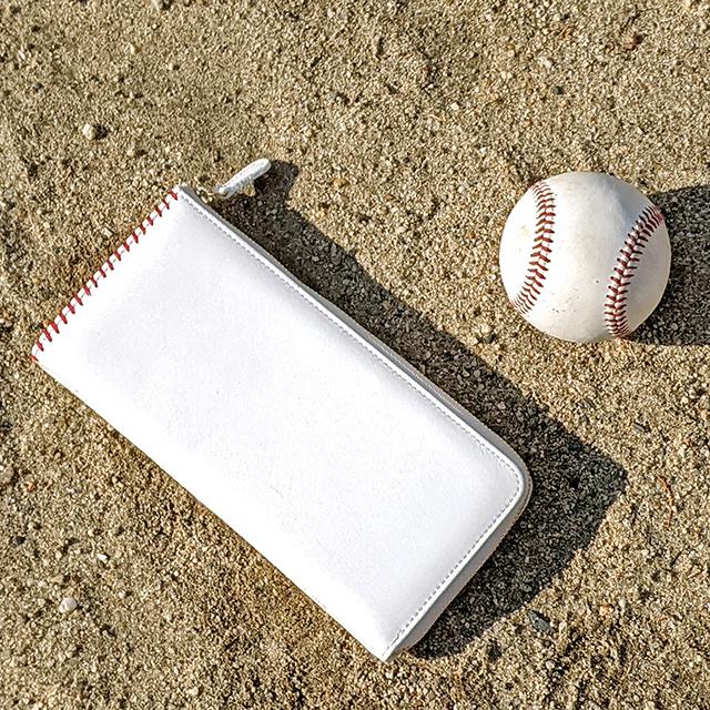 長財布 野球 ベースボール ボール グローブ 革 レザー 財布 本革 Baseball 01 財布 長財布 革小物はwraps 通販 Yahoo ショッピング