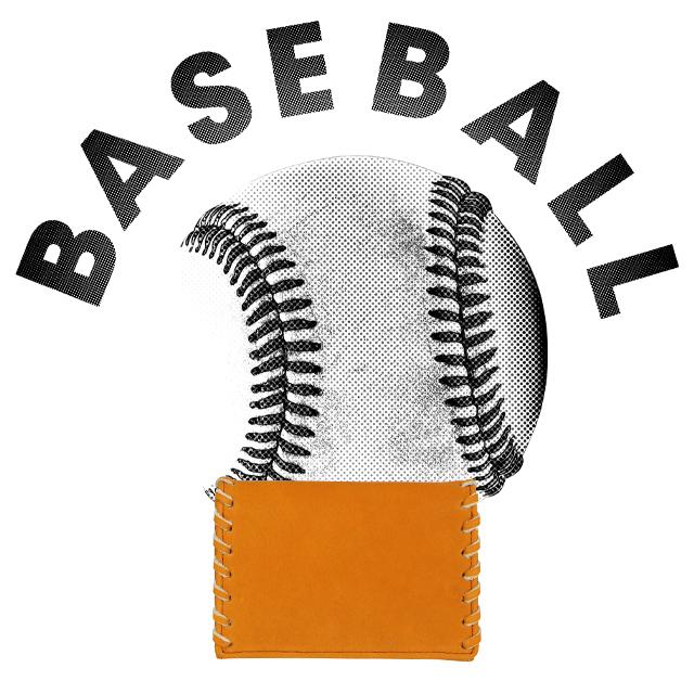 【野球ファンに届け！】グローブとボールからできた名刺入れ 野球 グラブ ベースボール メンズ レザー 本革 カードケース プレゼント ギフト おしゃれ |  | 02