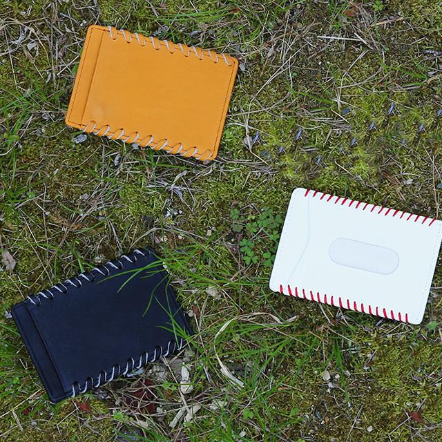 【野球ファンに届け！】ボールとグラブの革からできたパスケース 野球 グローブ ベースボール レザー 定期入れ メンズ レディース 本革 プレゼント ギフト |  | 04