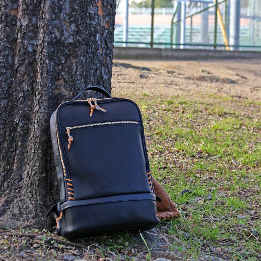 グラブとボールの革からできたリュックサック グローブ レザー 本革 硬式 ベースボール バックパック リュック baseball-09 |  | 10