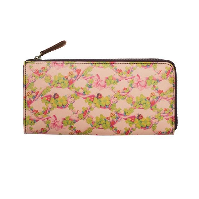 財布 レディース 長財布 レディース 本革 絵 柄 てんとうむし 幸運 クローバー Ykk Esola 22 3 財布 長財布 革小物はwraps 通販 Yahoo ショッピング