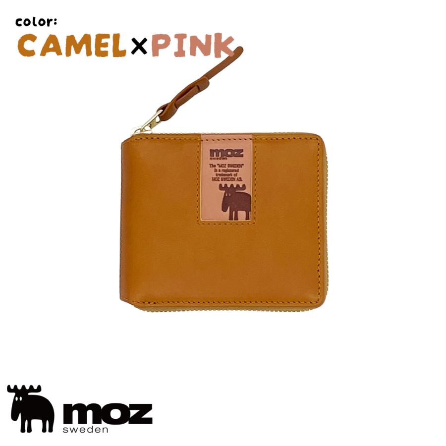 ラウンド二つ折り財布[moz86091] : 財布 長財布 革小物はWRAPS - 通販