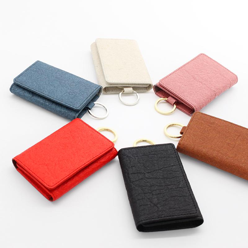 パイナップルから作られたキーケース キーリング レディース メンズ ユニセックス ピニャテックス コットン ミニマリスト エシカル ミニマル ヴィーガン |  | 12